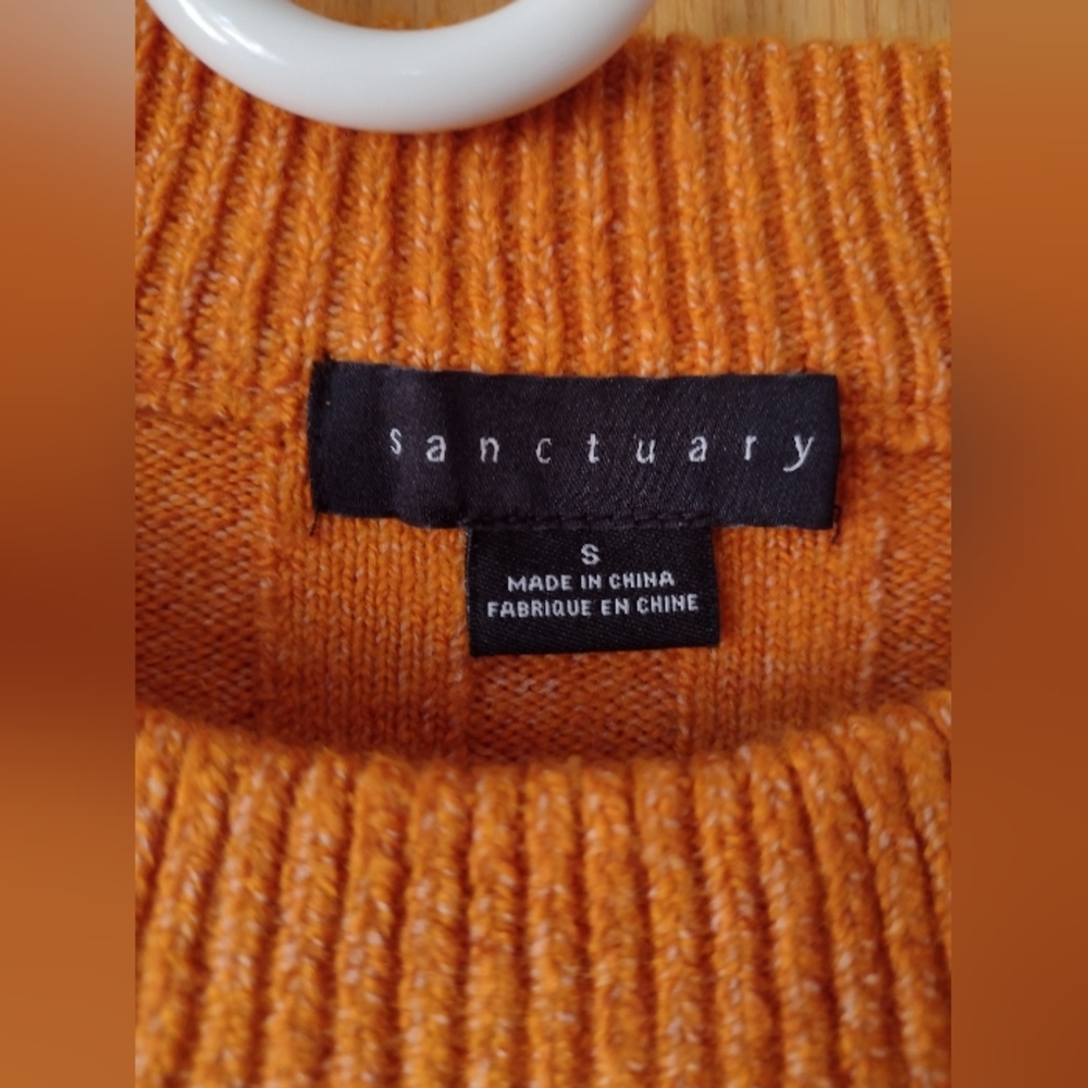 Sanctuary Ribbed Knit Sweater Size Small - Picture 2 of 11